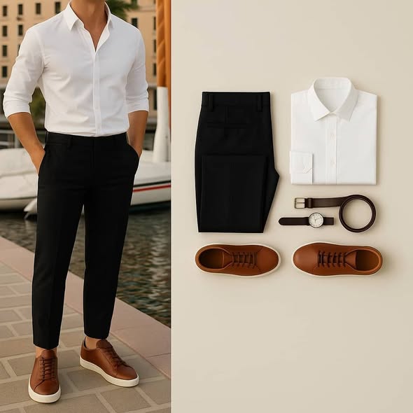 صورة من إعلان: الأناقة الرجالية السورية (1)